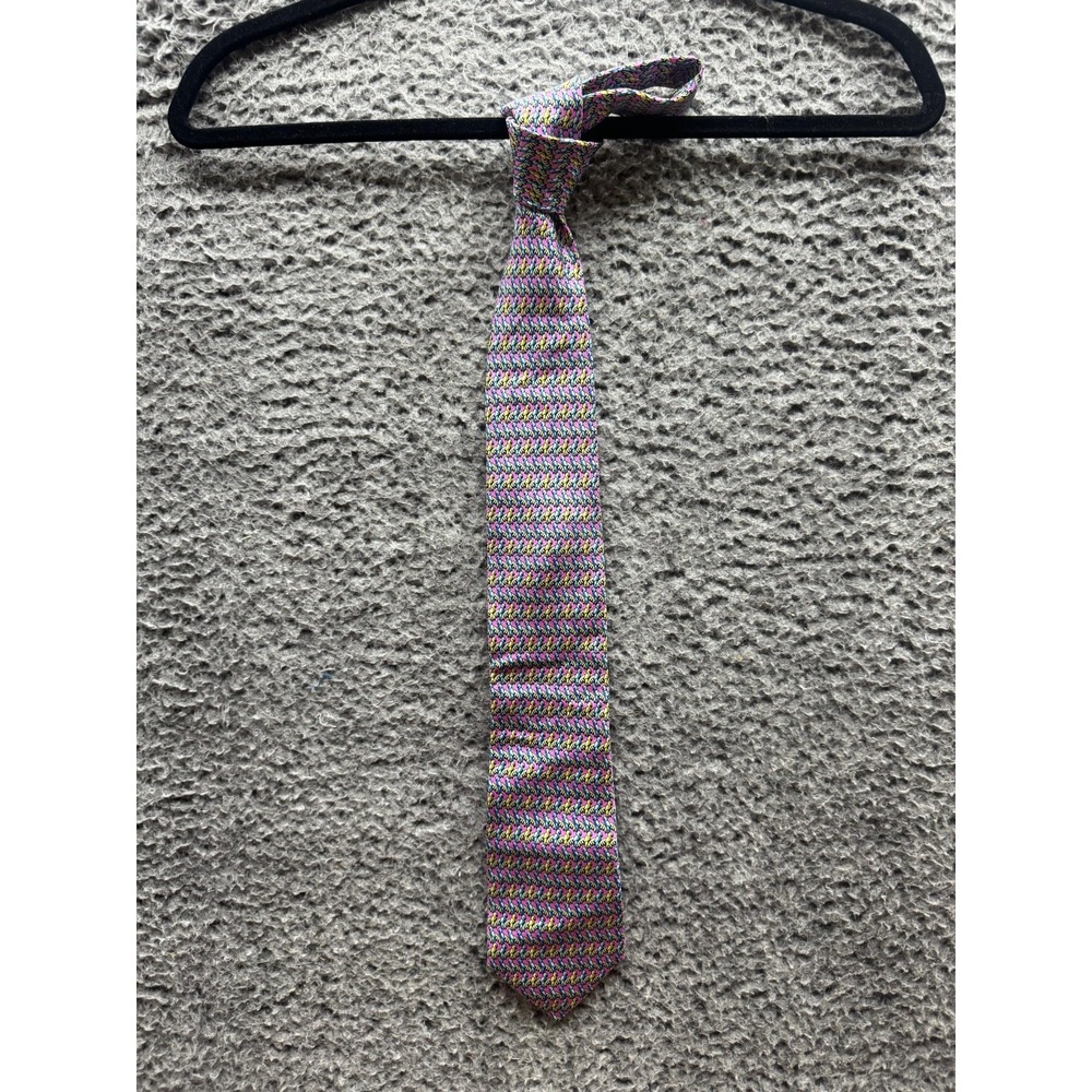 Cremieux Originals Animal Printed Silk Handmade Neck Tie Multicolor One‎ Size